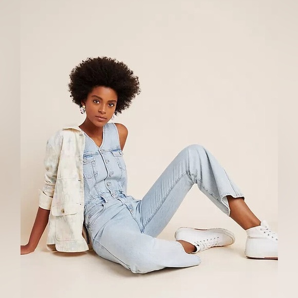 AGOLDE Seventies Denim Jumpsuit. Size 4 - Picture 12 of 15